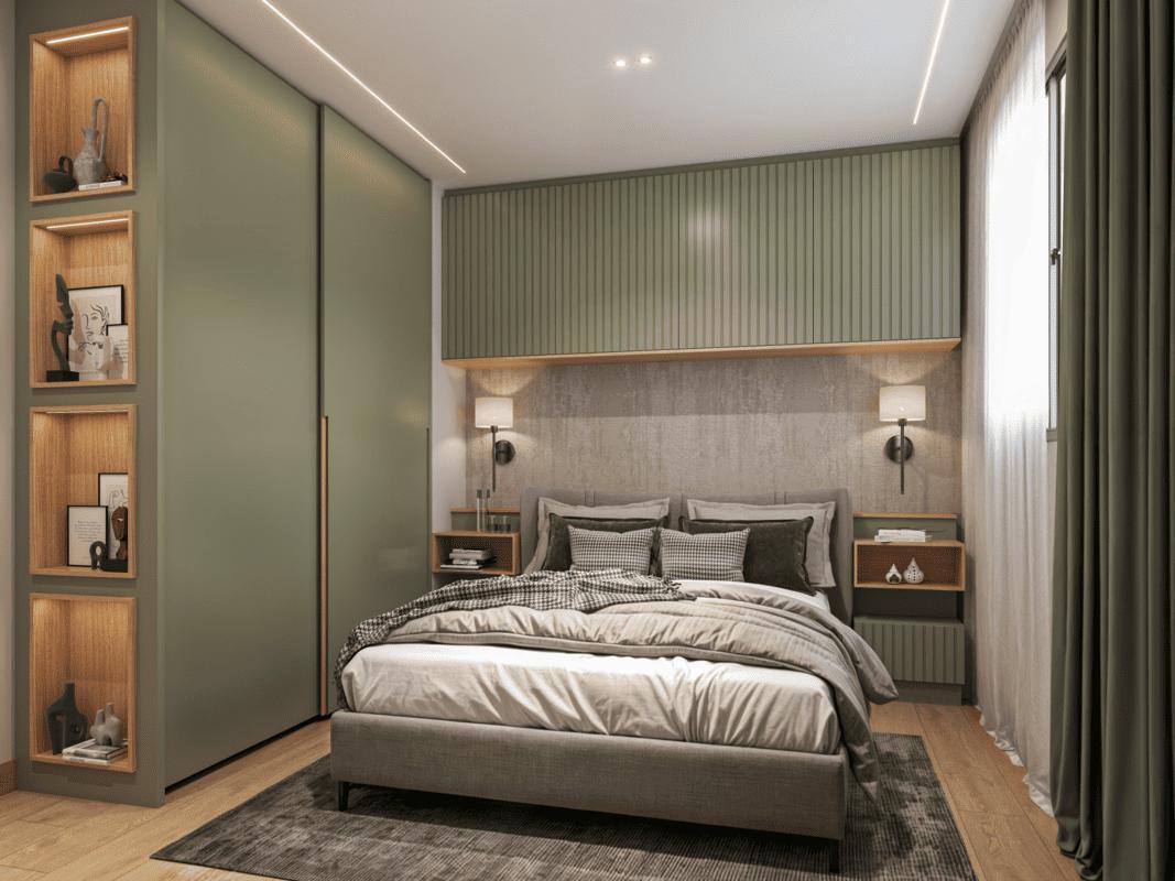 Apartamento, Concórdia, 2 Quartos, 1 Vaga, 1 Suíte