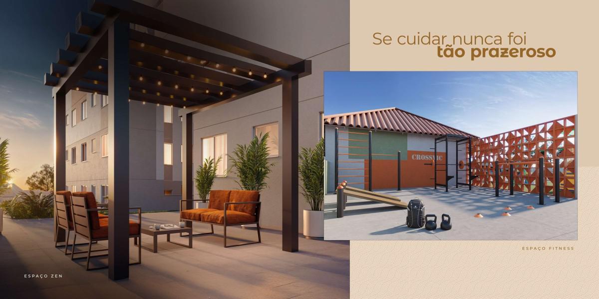 Apartamento, Jequitibá, 2 Quartos, 1 Vaga