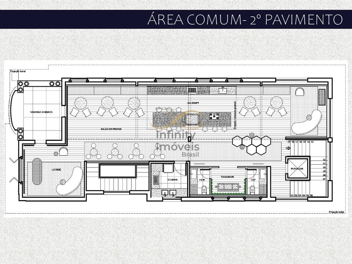 Apartamento, Lourdes, 3 Quartos