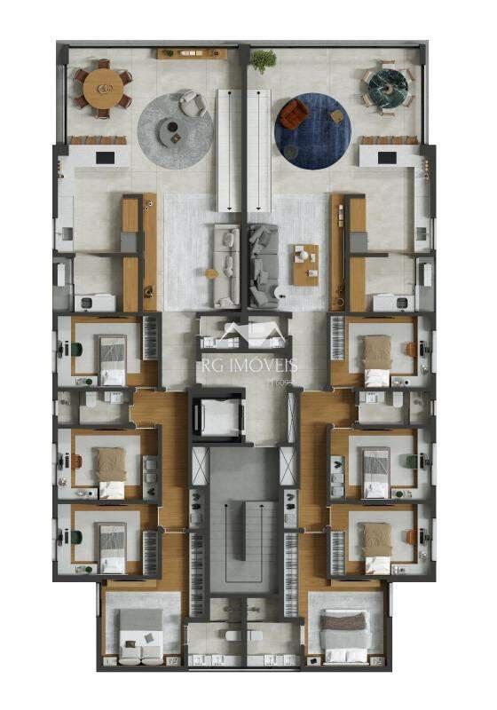 Cobertura, Barreiro, 4 Quartos, 4 Vagas, 1 Suíte