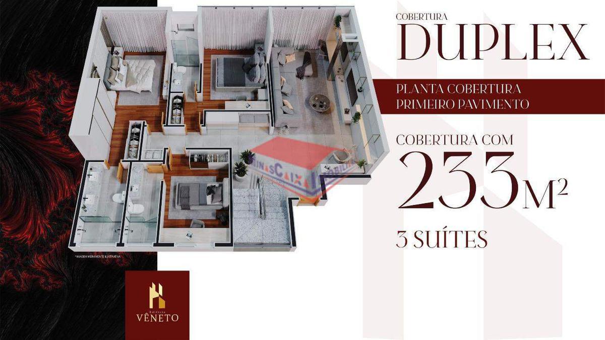 Apartamento, Centro, 3 Quartos, 2 Vagas, 3 Suítes