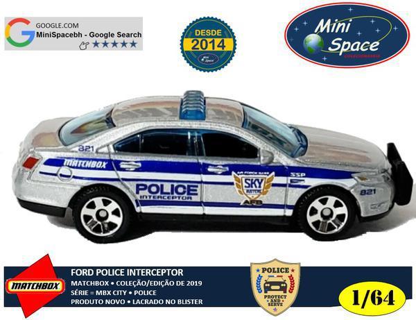 Matchbox Ford Interceptor Polícia 1/64