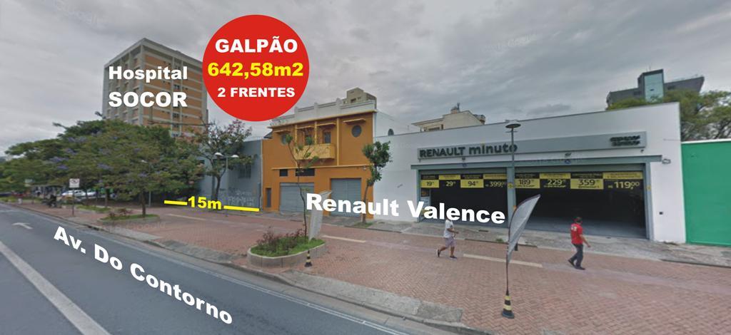 Galpão, Barro Preto, 0 Quarto, 9 Vagas