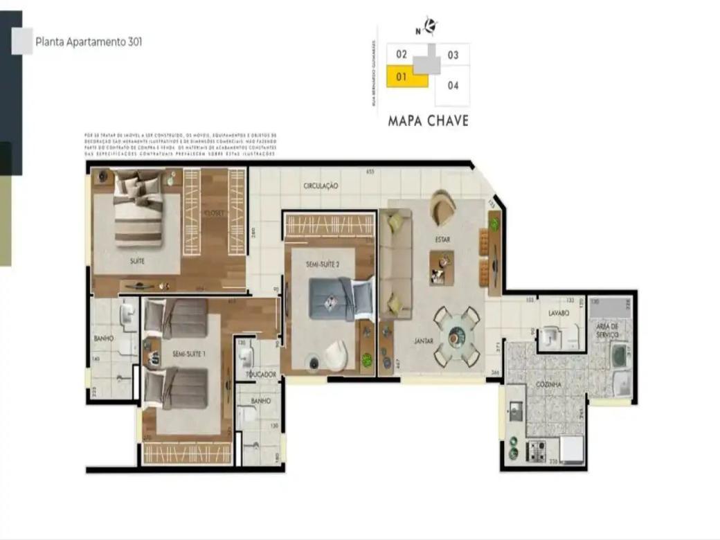 Apartamento, Barro Preto, 2 Quartos, 2 Vagas, 2 Suítes