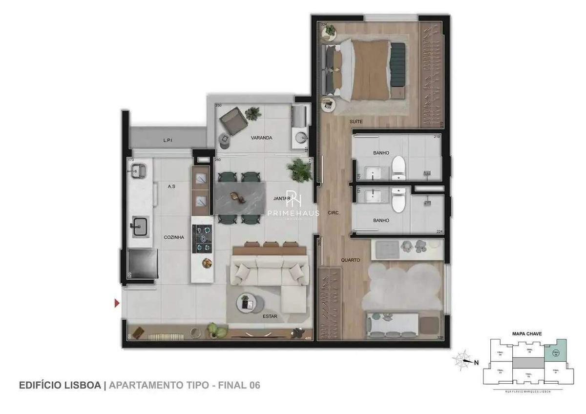 Apartamento, Barreiro, 2 Quartos, 1 Vaga, 1 Suíte