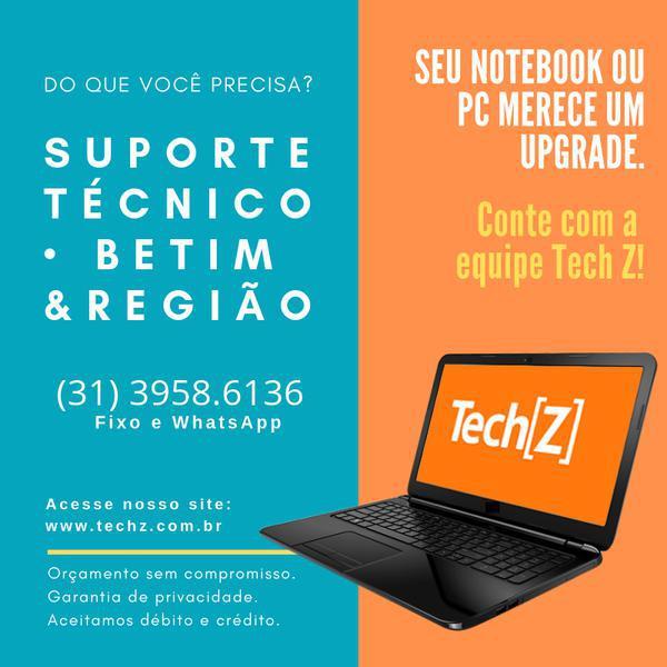 Manutenção de Computadores e Notebooks - Betim e Região
