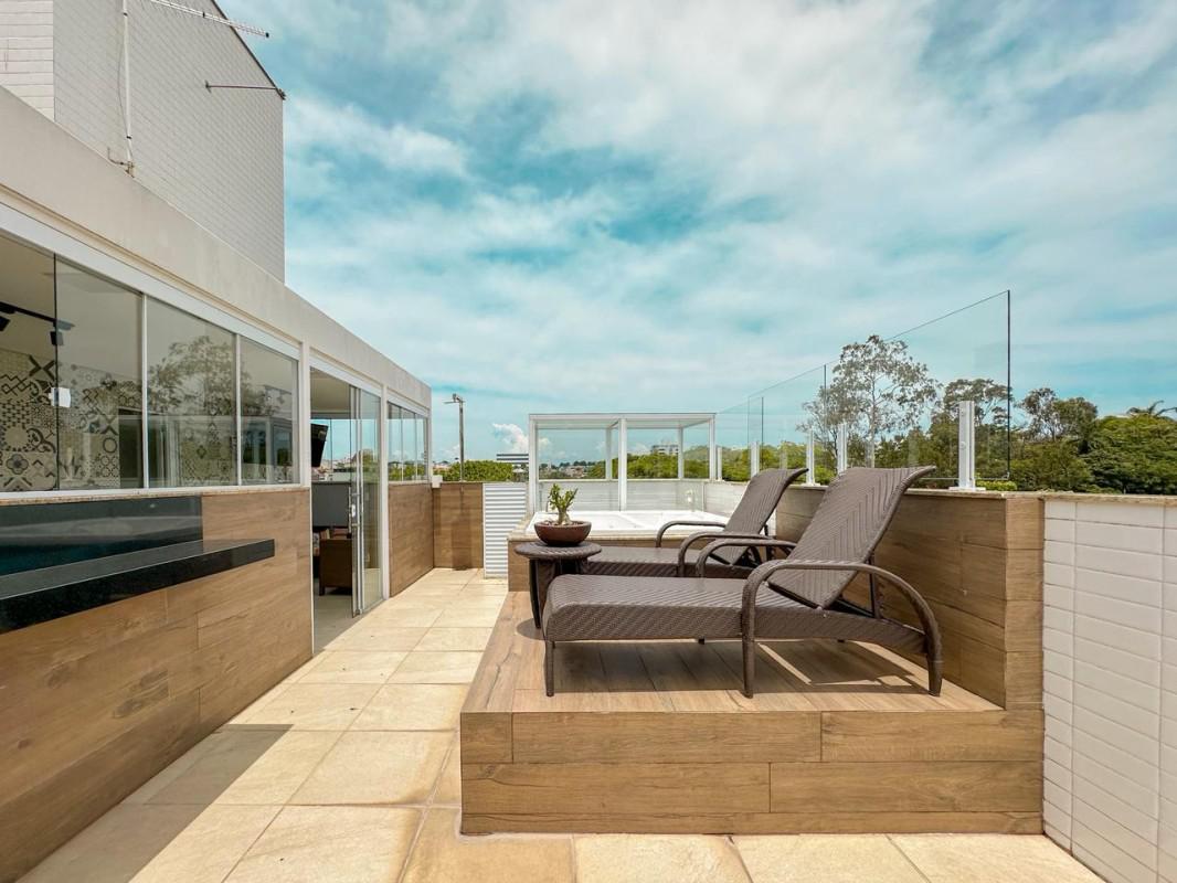 Cobertura, Ouro Preto, 3 Quartos, 2 Vagas, 1 Suíte