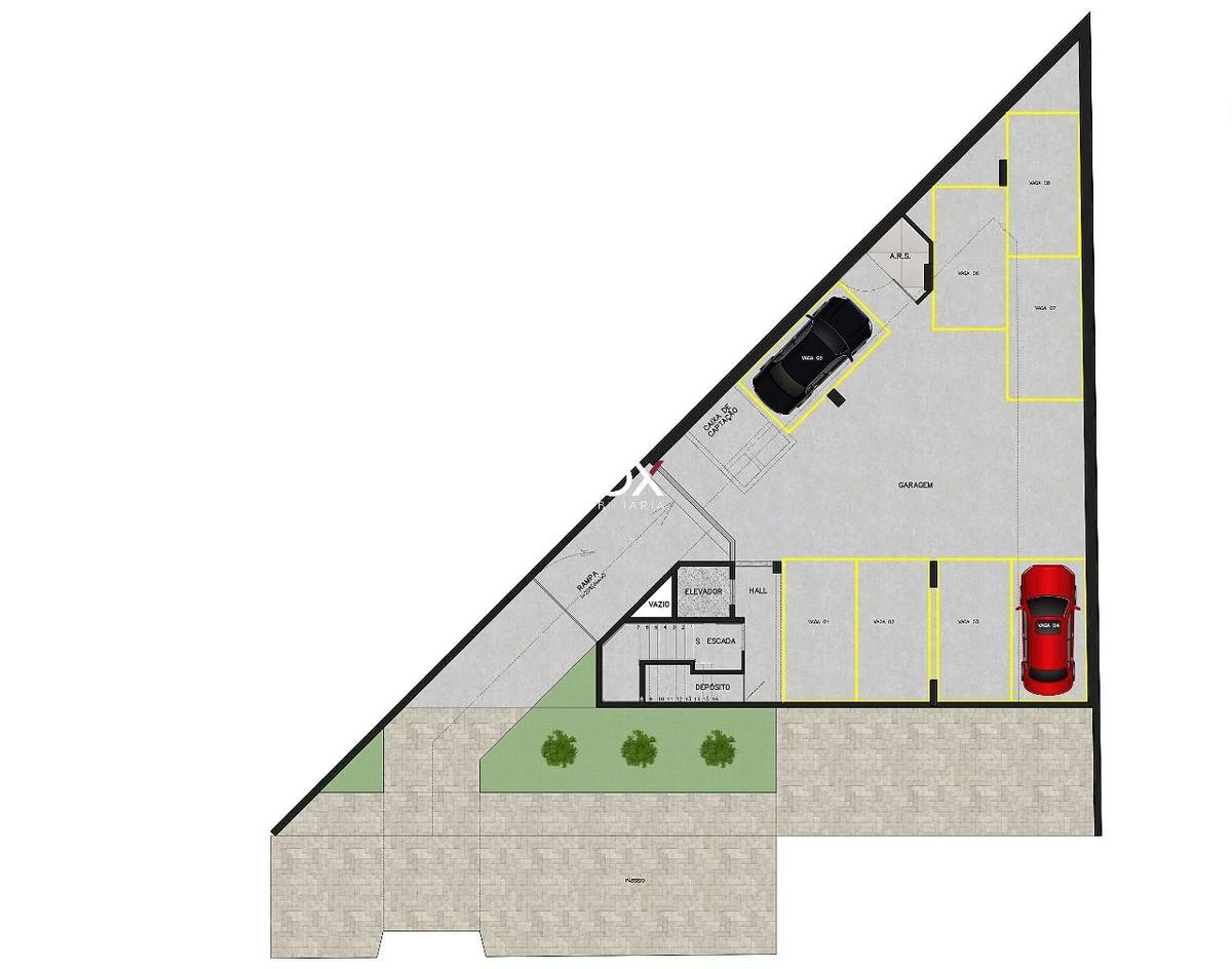 Apartamento, Funcionários, 2 Quartos, 1 Vaga, 1 Suíte