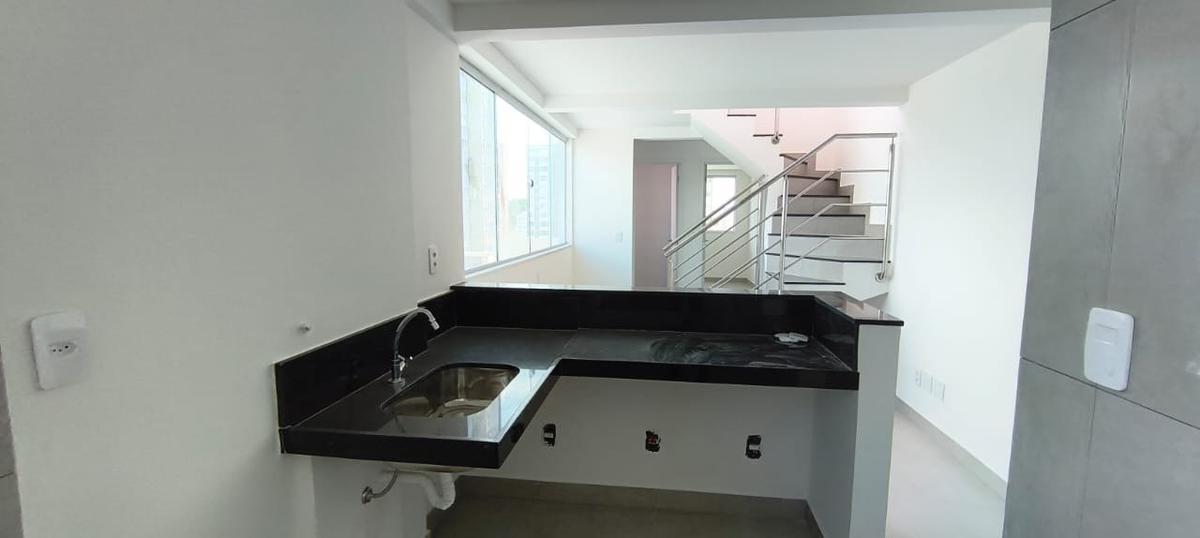 Cobertura, Barro Preto, 1 Quarto, 2 Vagas