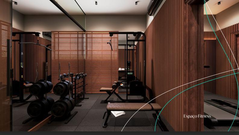 Cobertura, Lourdes, 1 Quarto, 2 Vagas