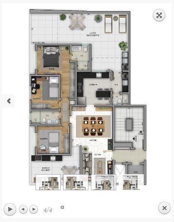 Apartamento, Padre Eustáquio, 3 Quartos, 3 Vagas, 1 Suíte