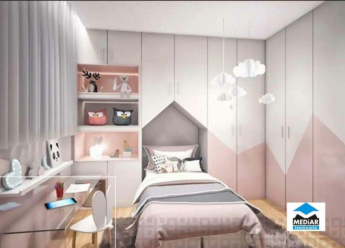 Apartamento, Vila Paris, 2 Quartos, 2 Vagas, 1 Suíte