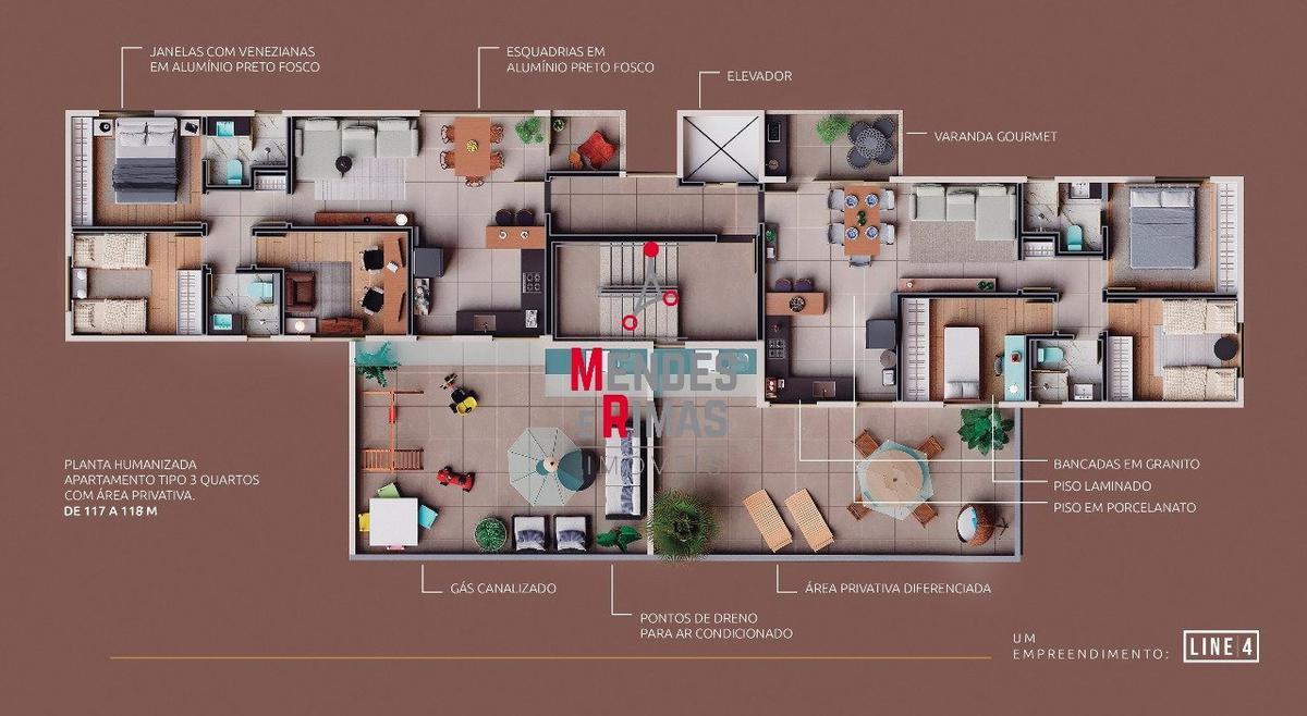 Apartamento, Sagrada Família, 3 Quartos, 2 Vagas, 1 Suíte