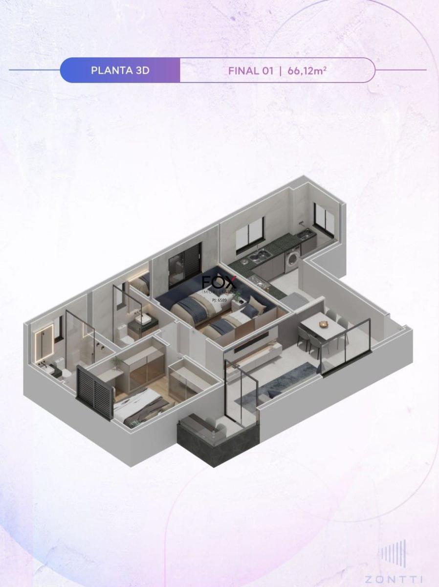 Apartamento, Barroca, 2 Quartos, 1 Vaga, 1 Suíte