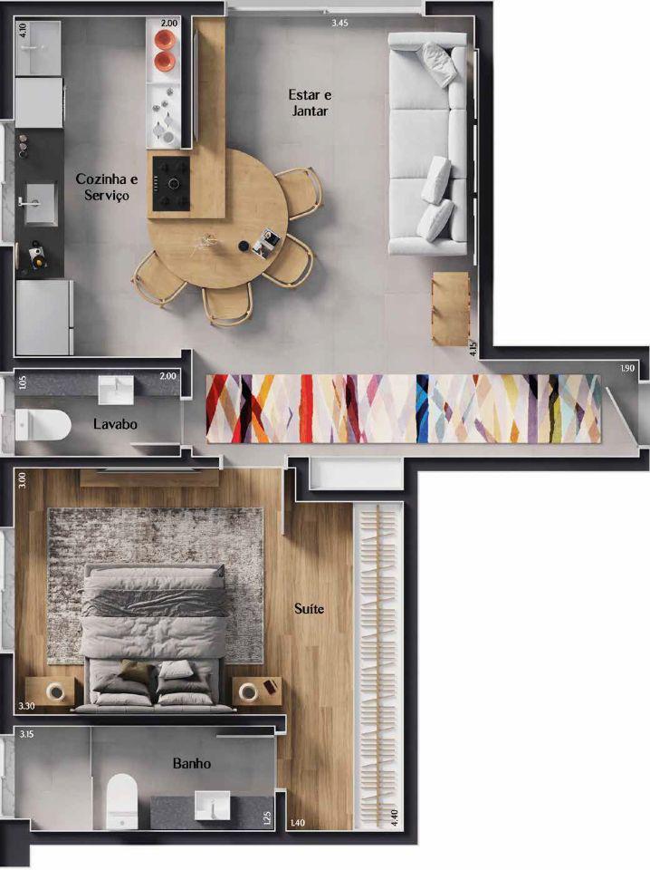 Apartamento, Lourdes, 3 Quartos, 2 Vagas, 2 Suítes