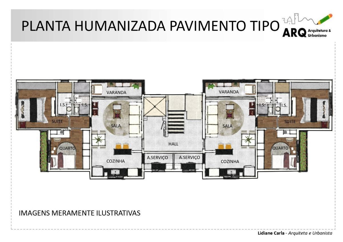 Apartamento, Renascença, 2 Quartos, 1 Vaga, 1 Suíte