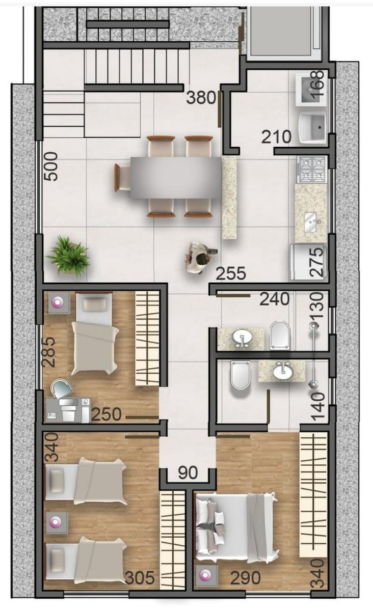 Cobertura, Barreiro, 3 Quartos, 2 Vagas, 1 Suíte