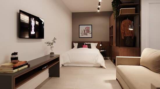 Apartamento, Lourdes, 1 Quarto, 0 Vaga
