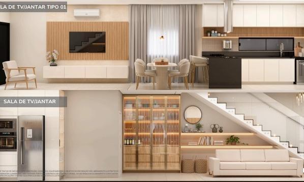 Casa, Céu Azul, 3 Quartos, 2 Vagas, 1 Suíte