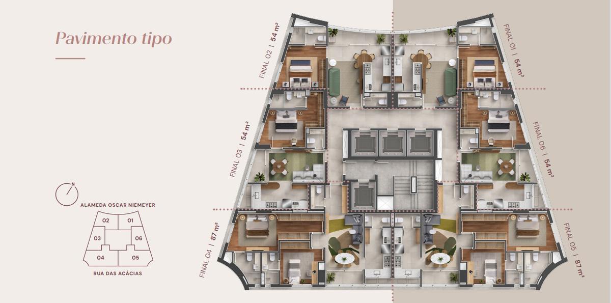 Apartamento, Vale do Sereno, 2 Quartos, 1 Vaga, 2 Suítes