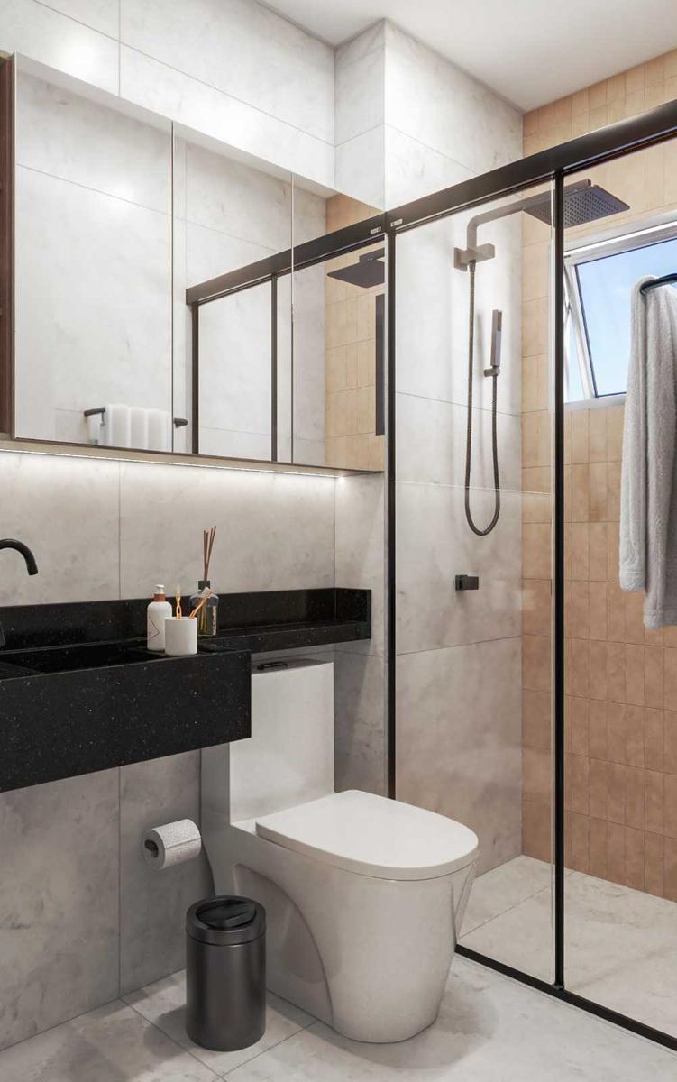 Apartamento, Coração Eucarístico, 2 Quartos, 1 Vaga