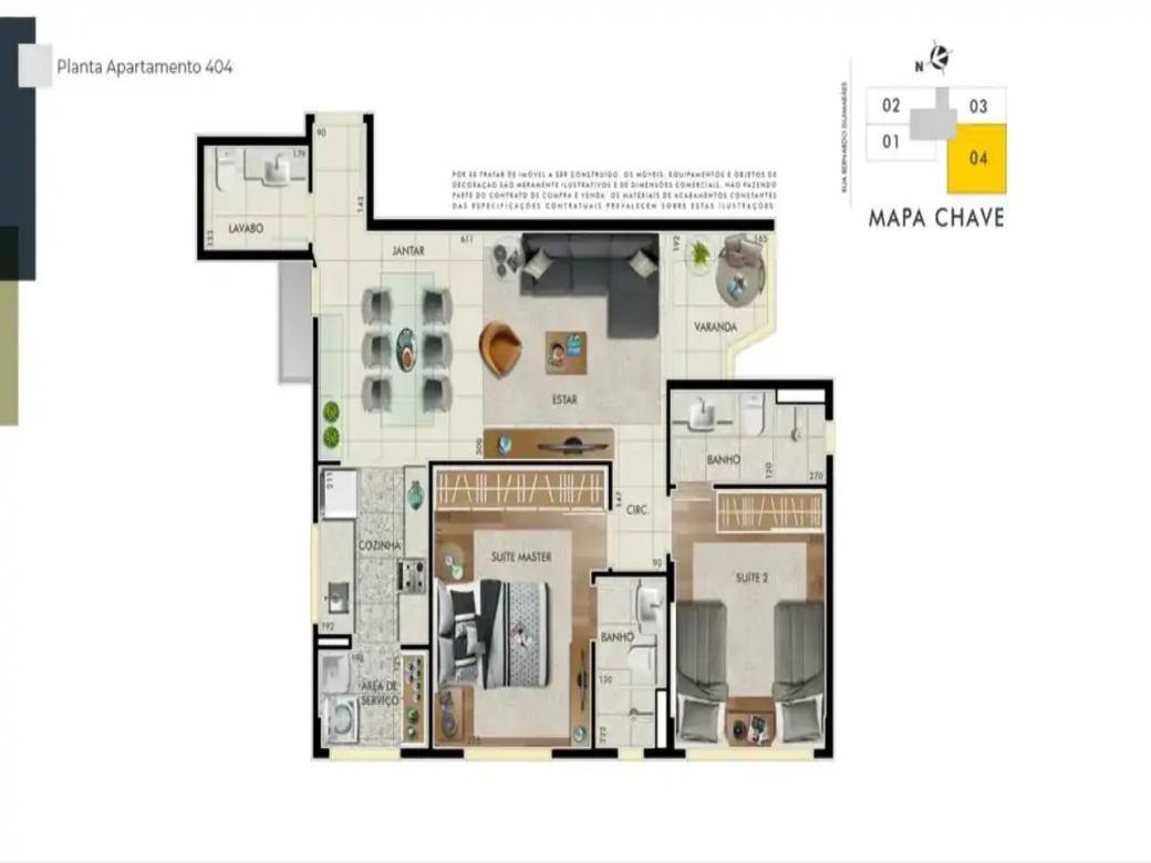 Apartamento, Barro Preto, 2 Quartos, 2 Vagas, 2 Suítes