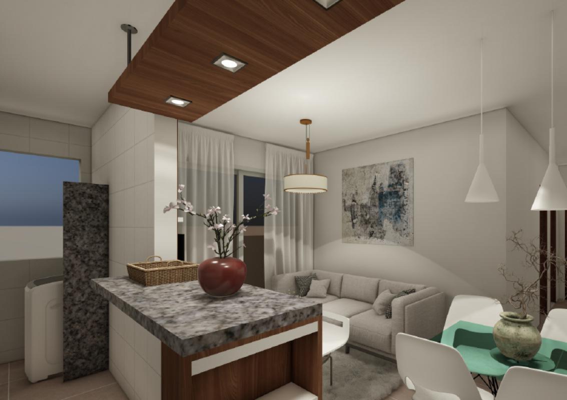 Apartamento, Santa Mônica, 2 Quartos, 2 Vagas, 1 Suíte