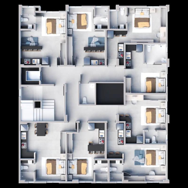 Apartamento, Ipiranga, 2 Quartos, 1 Vaga