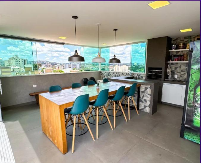 Cobertura, Santa Branca, 3 Quartos, 2 Vagas, 1 Suíte