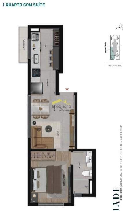 Apartamento, Lourdes, 3 Quartos, 2 Vagas, 1 Suíte