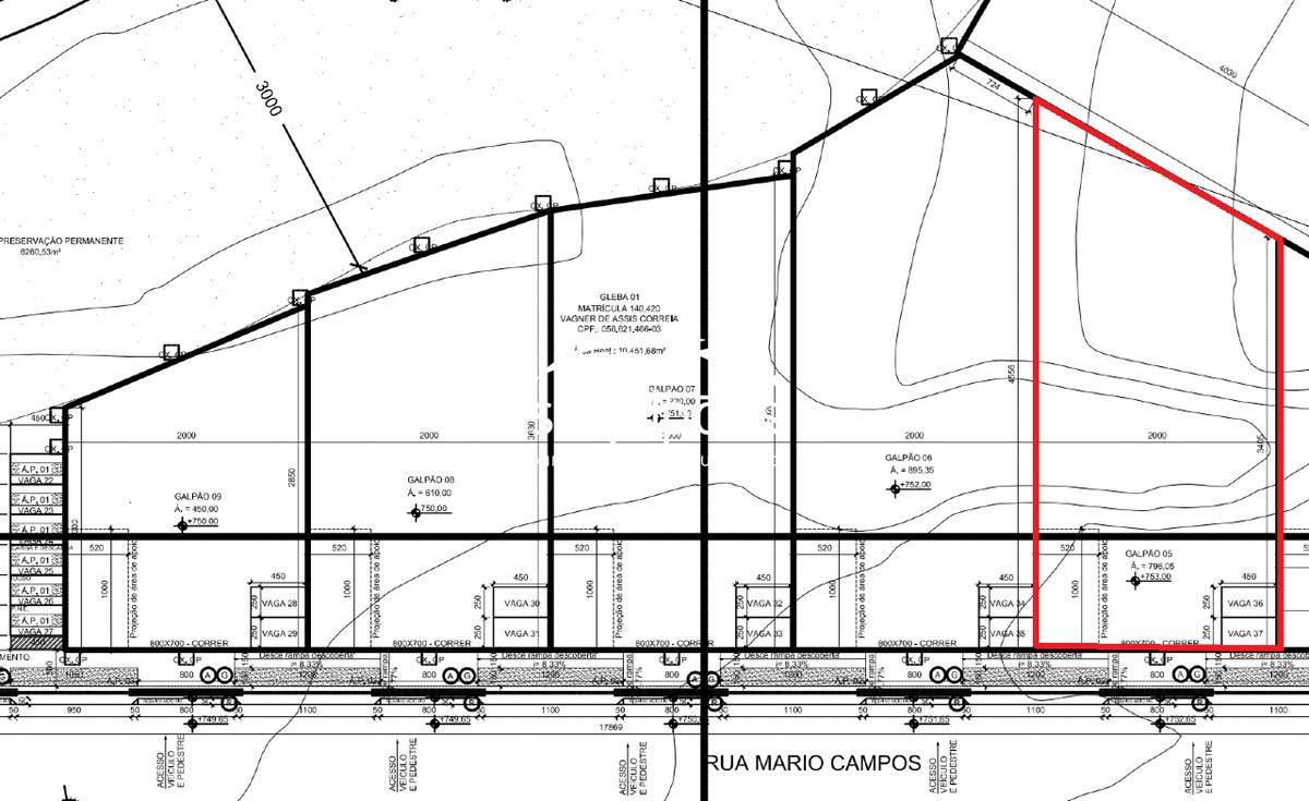 Galpão, Bandeirinhas