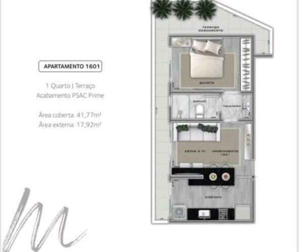 Apartamento, Lourdes, 3 Quartos, 1 Vaga