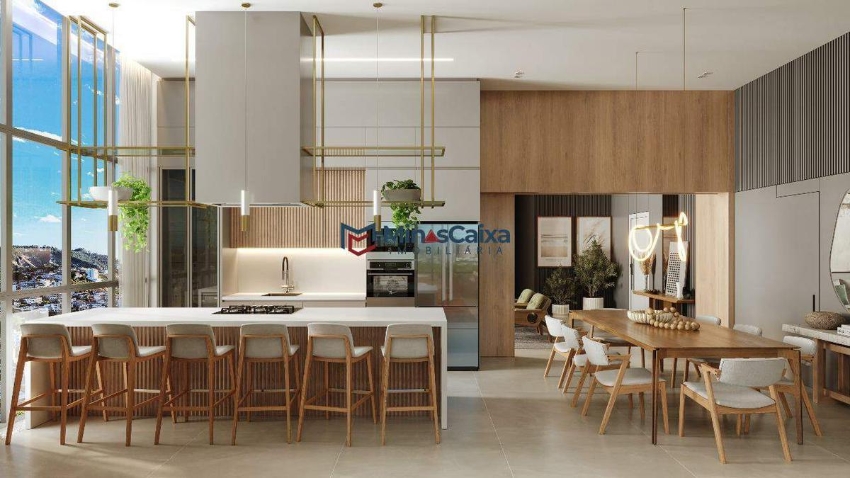 Apartamento, Iguaçu, 3 Quartos, 2 Vagas, 1 Suíte