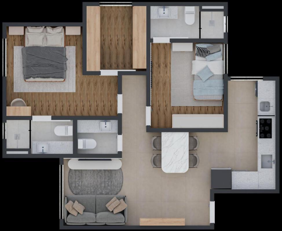 Apartamento, Prado, 3 Quartos, 2 Vagas, 1 Suíte