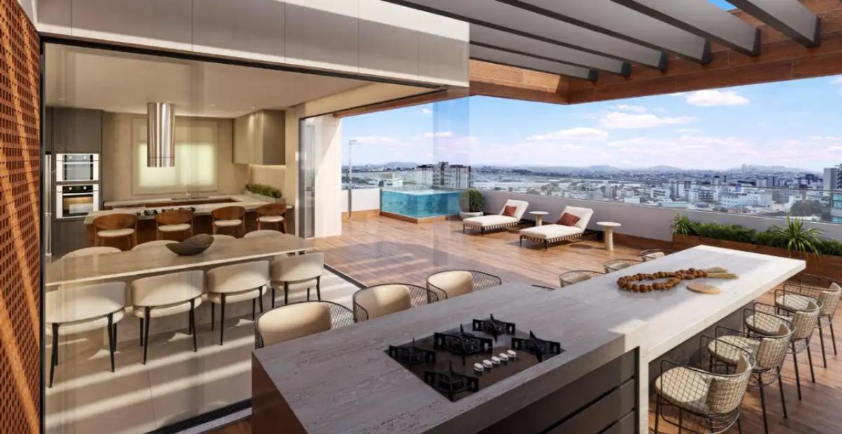 Apartamento, Liberdade, 4 Quartos, 3 Vagas, 2 Suítes