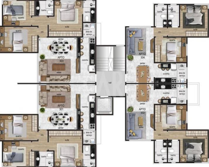 Cobertura, Itapoã, 3 Quartos, 2 Vagas, 1 Suíte