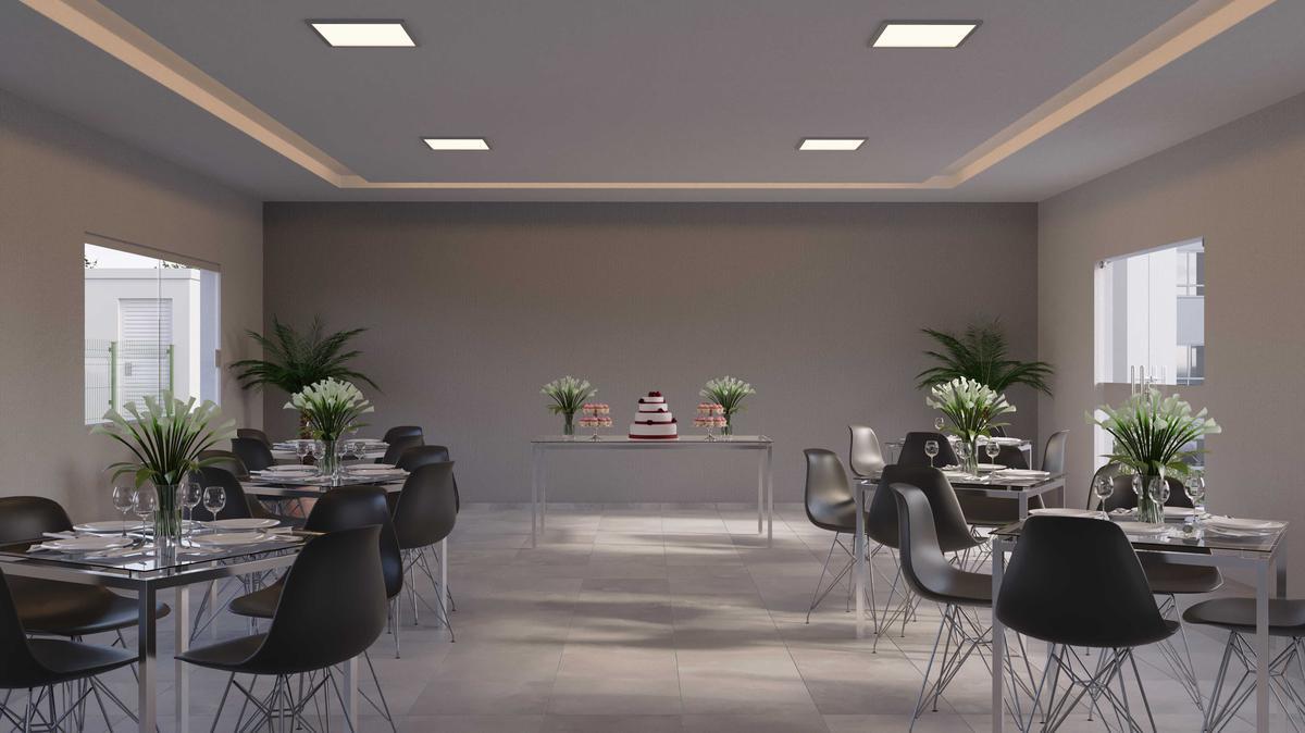 Apartamento, Palmital, 1 Quarto, 1 Vaga