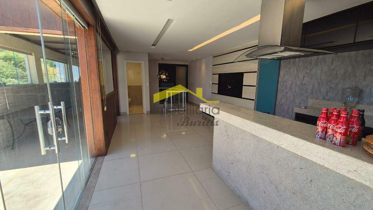 Cobertura, Buritis, 4 Quartos, 3 Vagas, 1 Suíte