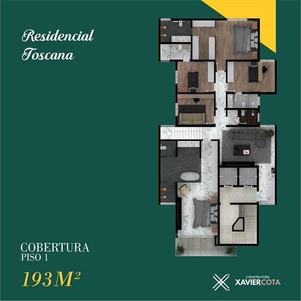 Apartamento, Horto, 3 Quartos, 2 Vagas, 3 Suítes