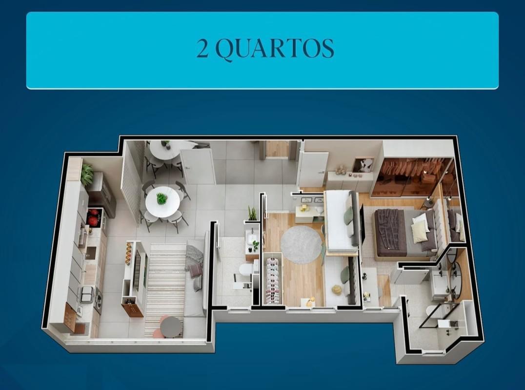 Apartamento, Estoril, 2 Quartos, 1 Vaga, 1 Suíte