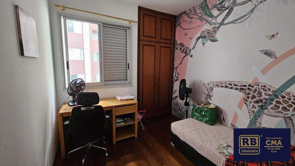 Apartamento, Funcionários, 4 Quartos, 2 Vagas, 1 Suíte