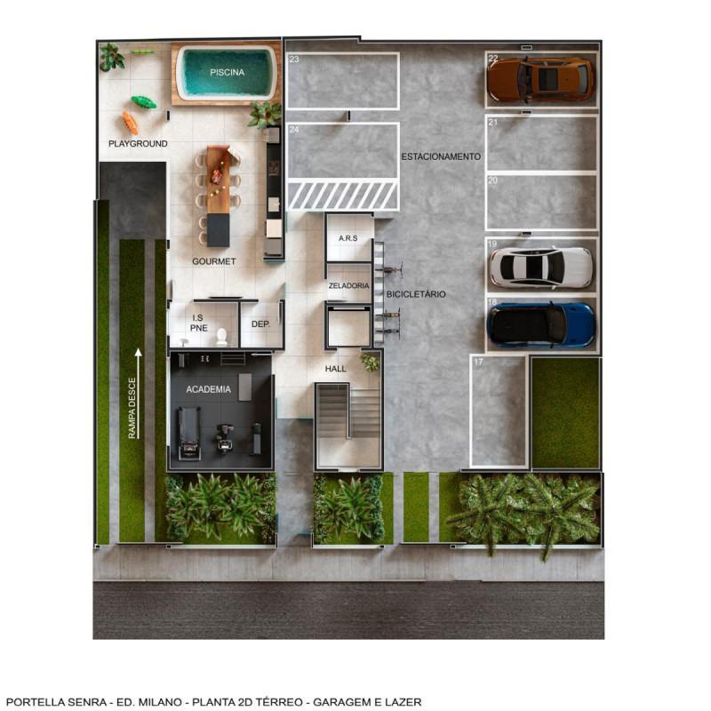 Apartamento, Barreiro, 3 Quartos, 2 Vagas, 1 Suíte