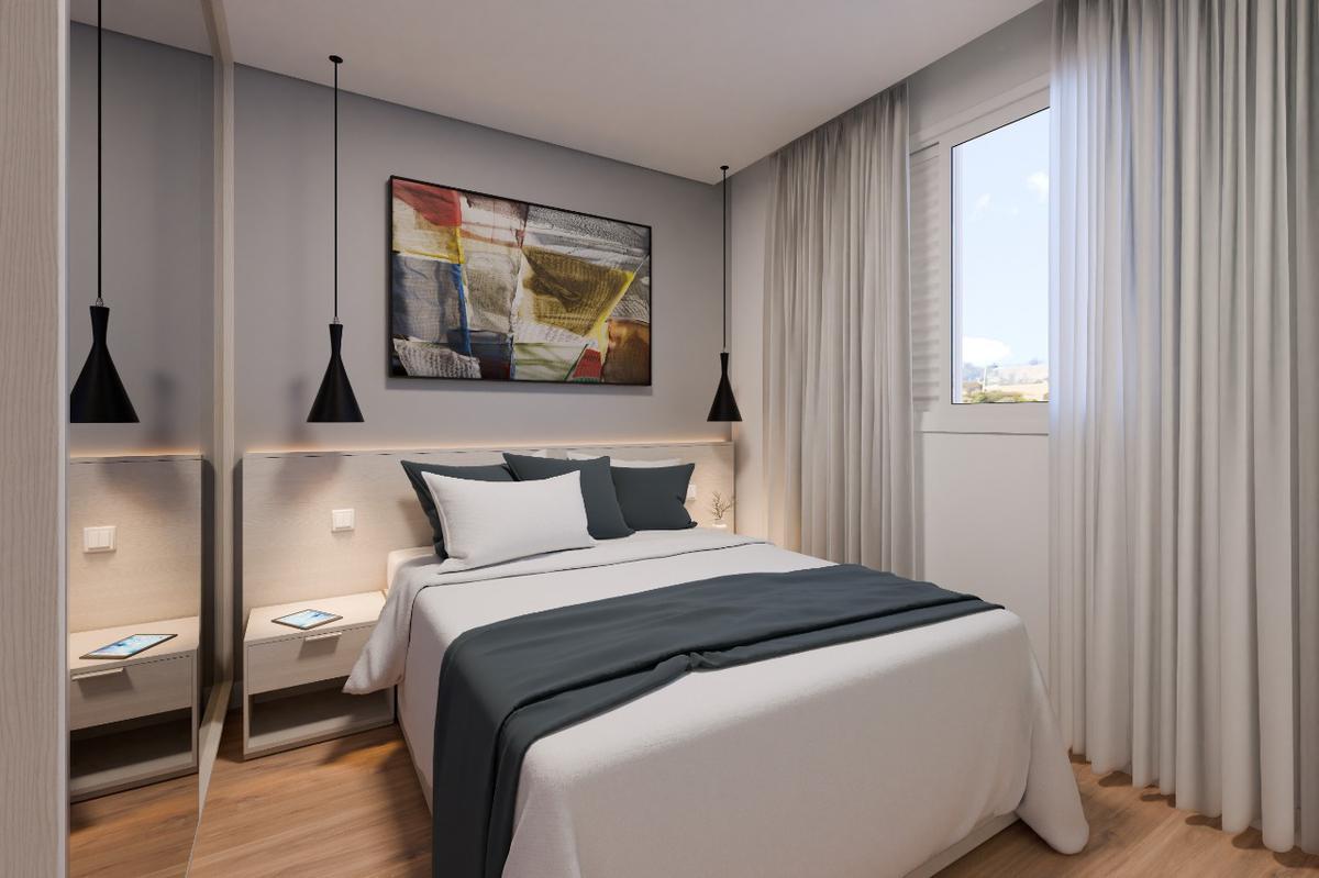 Apartamento, Cabral, 2 Quartos, 1 Vaga