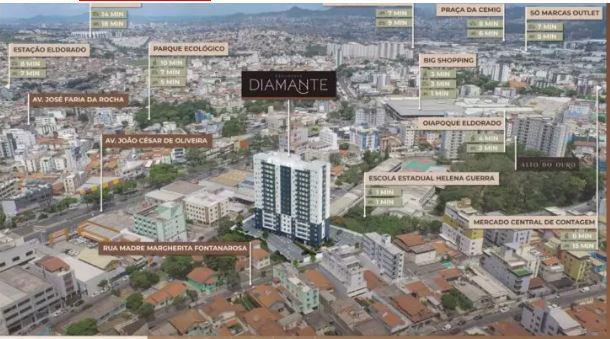 Apartamento, Eldorado, 2 Quartos, 1 Vaga, 1 Suíte