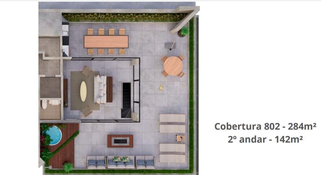 Cobertura, Santo Antônio, 4 Quartos, 3 Vagas, 2 Suítes