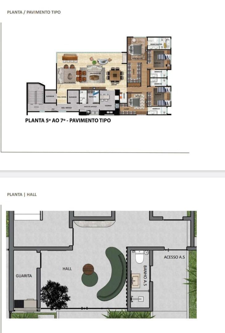 Cobertura, Santa Lúcia, 4 Quartos, 0 Vaga, 4 Suítes