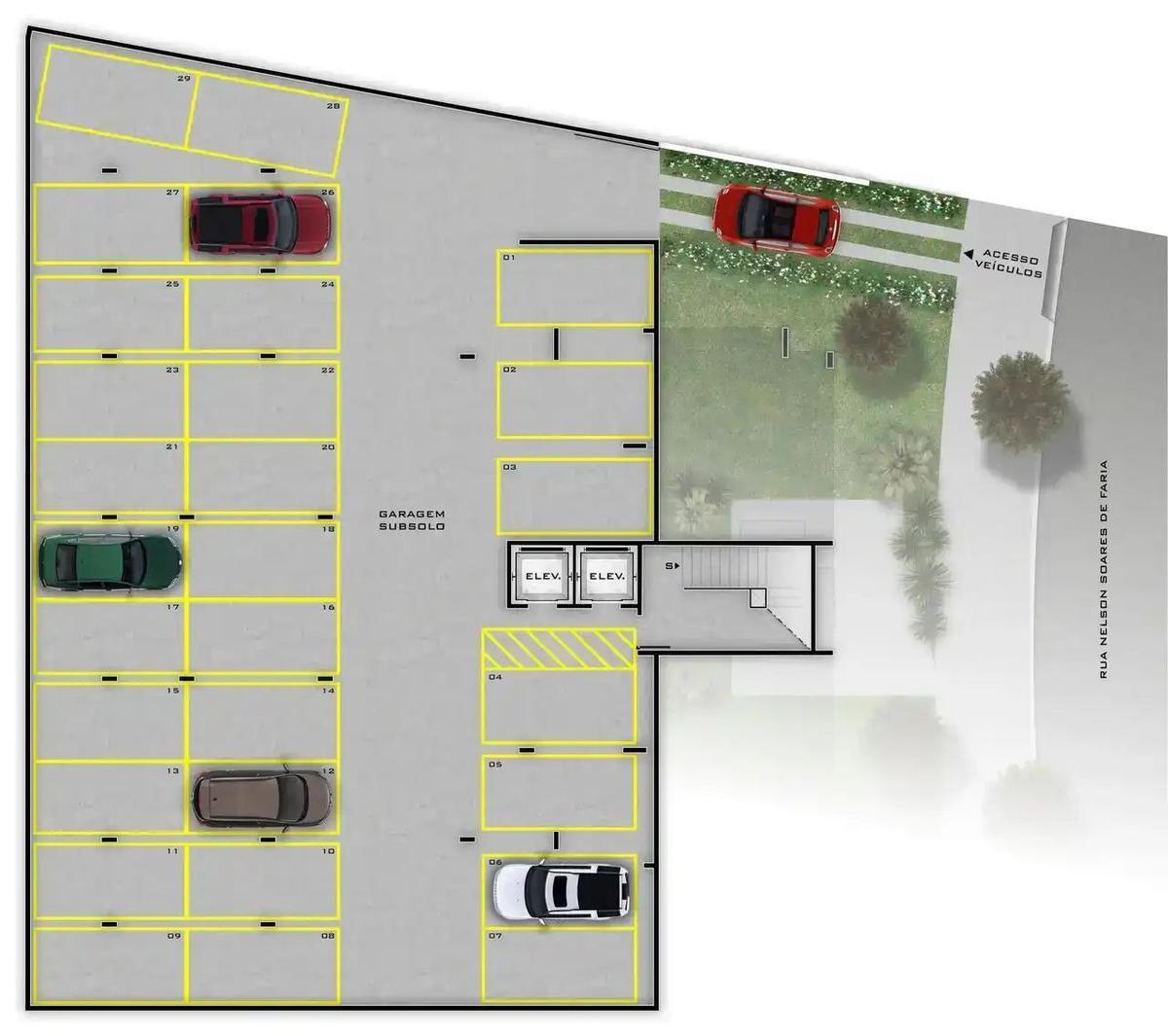 Apartamento, Cidade Nova, 3 Quartos, 2 Vagas, 1 Suíte