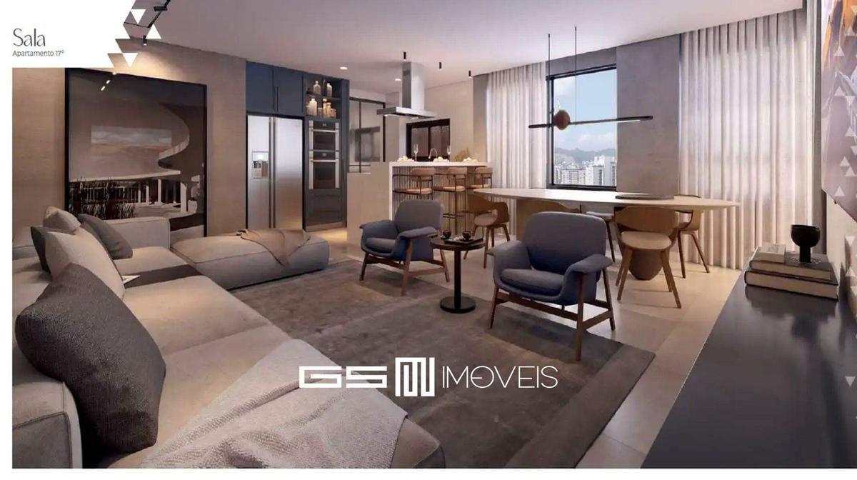 Apartamento, Santo Agostinho, 4 Quartos, 3 Vagas, 4 Suítes