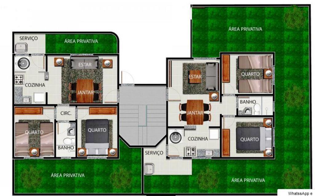 Apartamento, Piratininga (venda Nova), 2 Quartos, 1 Vaga