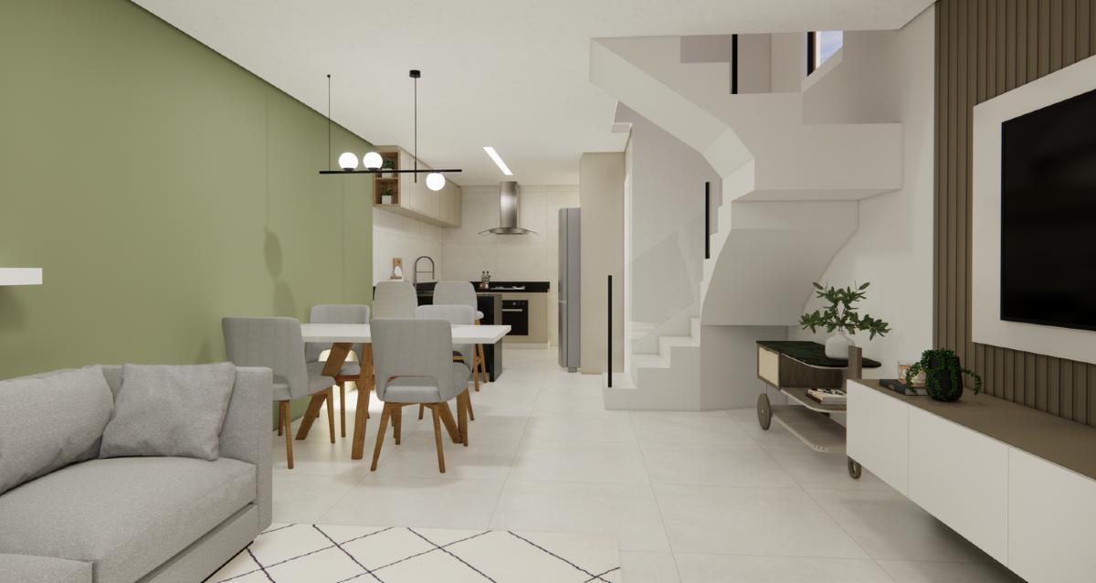 Casa, Santa Amélia, 2 Quartos, 1 Vaga, 2 Suítes